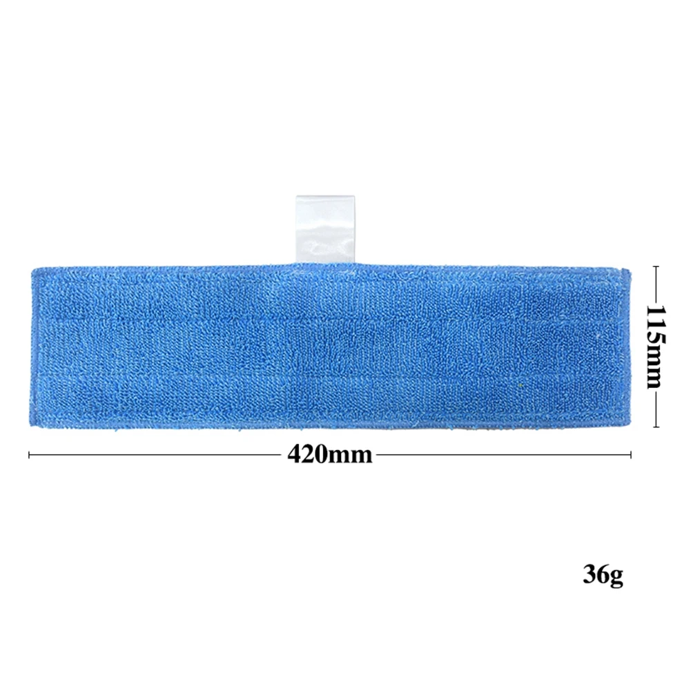 Panos de esfregão de microfibra reutilizáveis e laváveis, 8 peças, para motor a vapor Polti Moppy, acessórios de limpeza doméstica SQ
