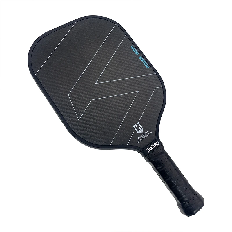 Juciao-Carbon Fiber Pickleball Paddle, 3K, polipropileno, Honeycomb Core, Pickle Ball Paddle para homens e mulheres