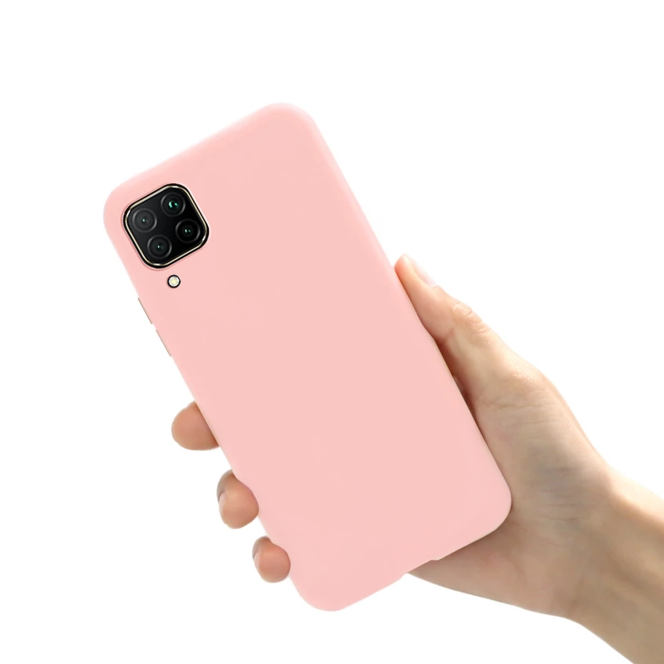 Für Huawei P40 Lite 4G Telefon Fall stoßfest Zurück Weiche Gummi Silikon Matte Abdeckung Für Huawei nova 7 ich nova7i Nova 6 se 6se fall – Detail 13