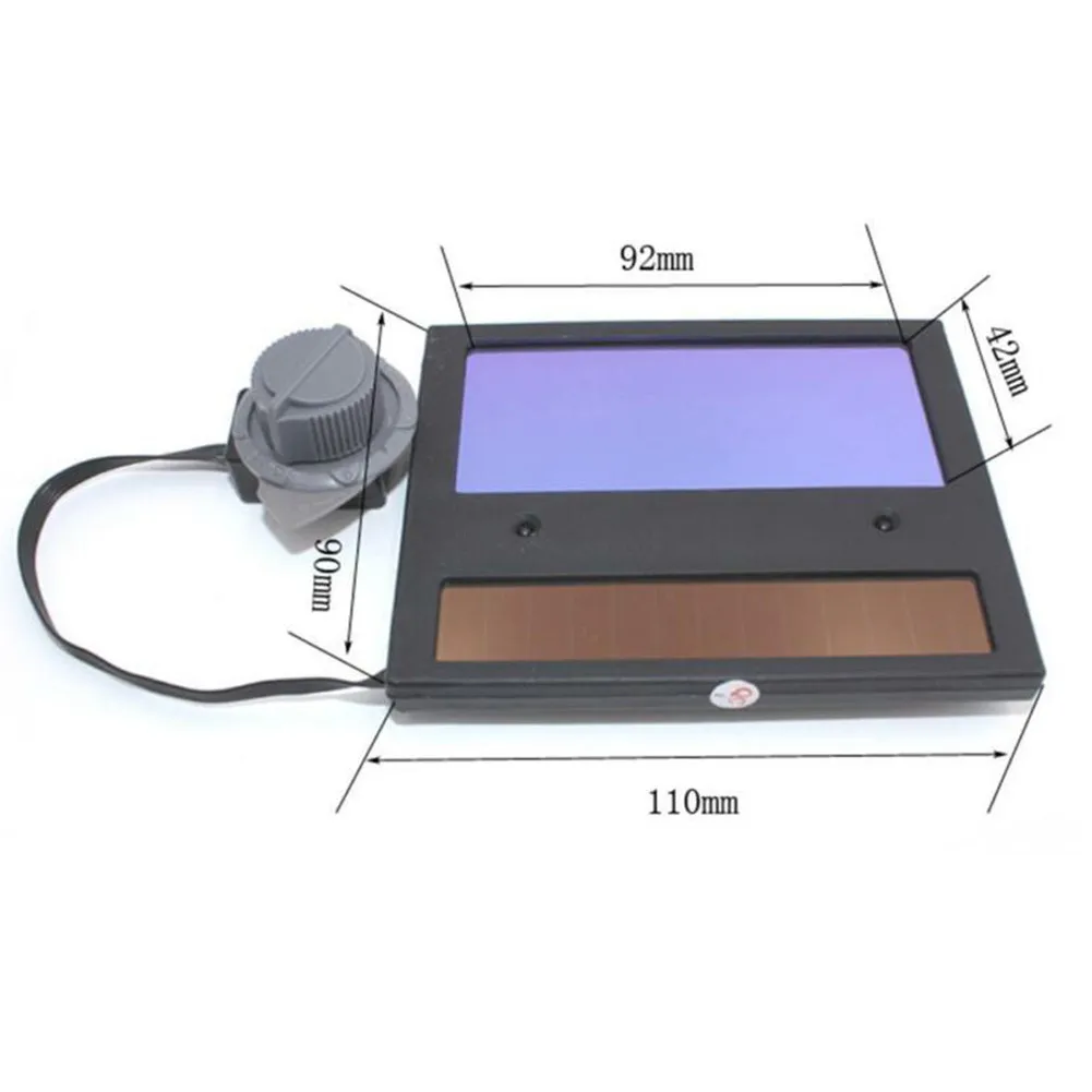 Welding Lens Filter ABS+LCD -10℃～65℃ 11 X 9 Cm/4.33 X 3.54 Inches 4 Mm/0.16 Inch 600 MAh Auto DIN9-DIN13 Newest