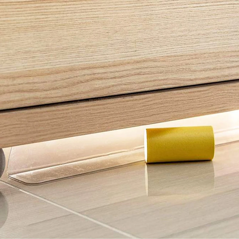 Under Couch Blocker Clear Waterproof PVC Toy Blockers Bed Bottom for Gap Bumper Guards Furniture Pet Baffle Board