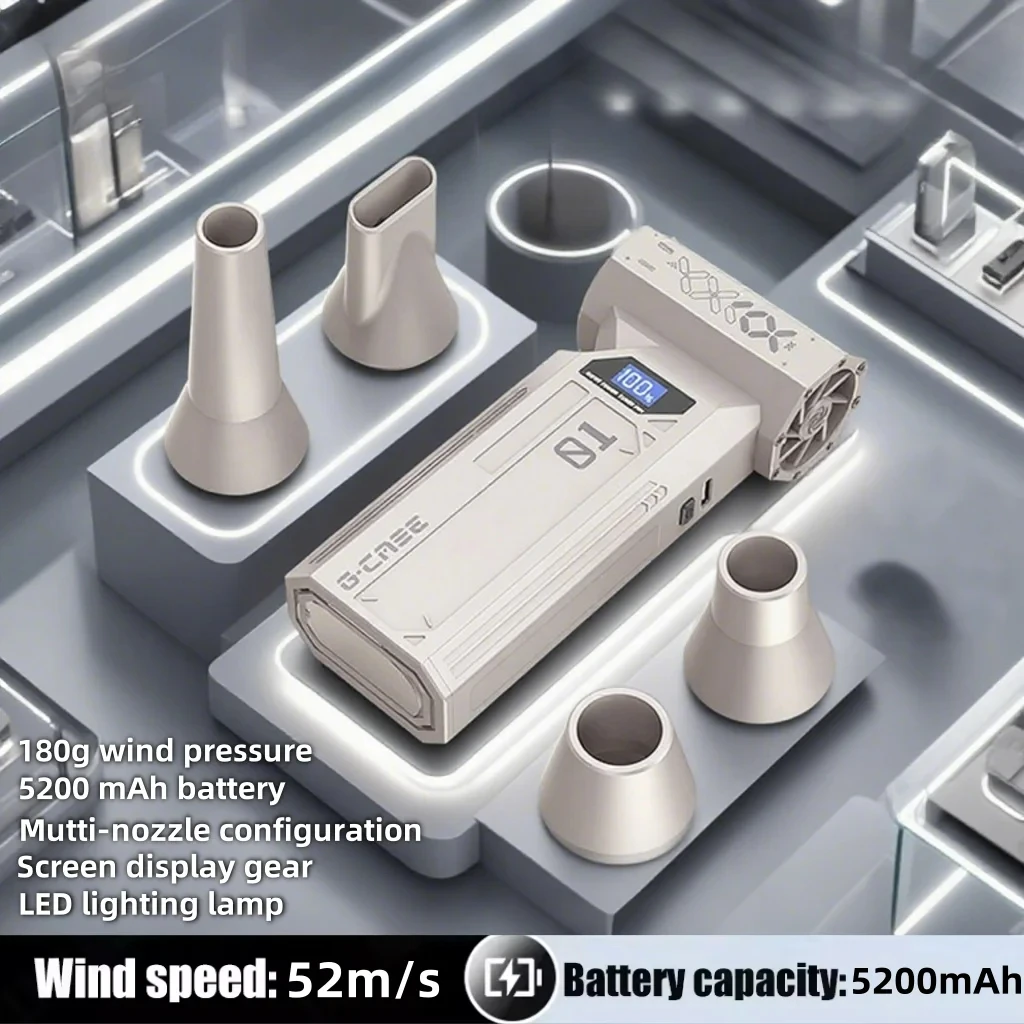 

Strong Turbo Fan for Snow Removal in Winter 2025, Emergency Tool for Snow, Both Dust Blower and Inflatable Tool