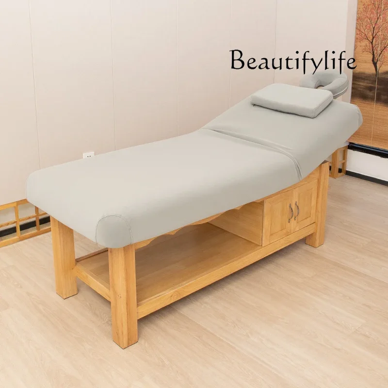 Facial Bed Beauty Salon Special Body Spa Massage Therapy Bed Stepping Back Essential Oil Massage Bed