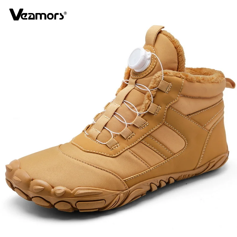 

Высокие мужские зимние ботинки, плюшевые зимние уличные кроссовки, женская противоскользящая походная спортивная обувь, детские теплые ботильоны, хлопковая обувь