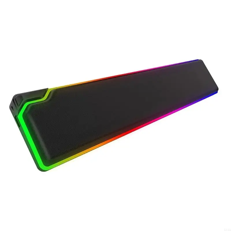 

594a клавиатура RGB Forly Rest Ergonomic Specemply Foam Poam Поддерживаемая запястье на запястье