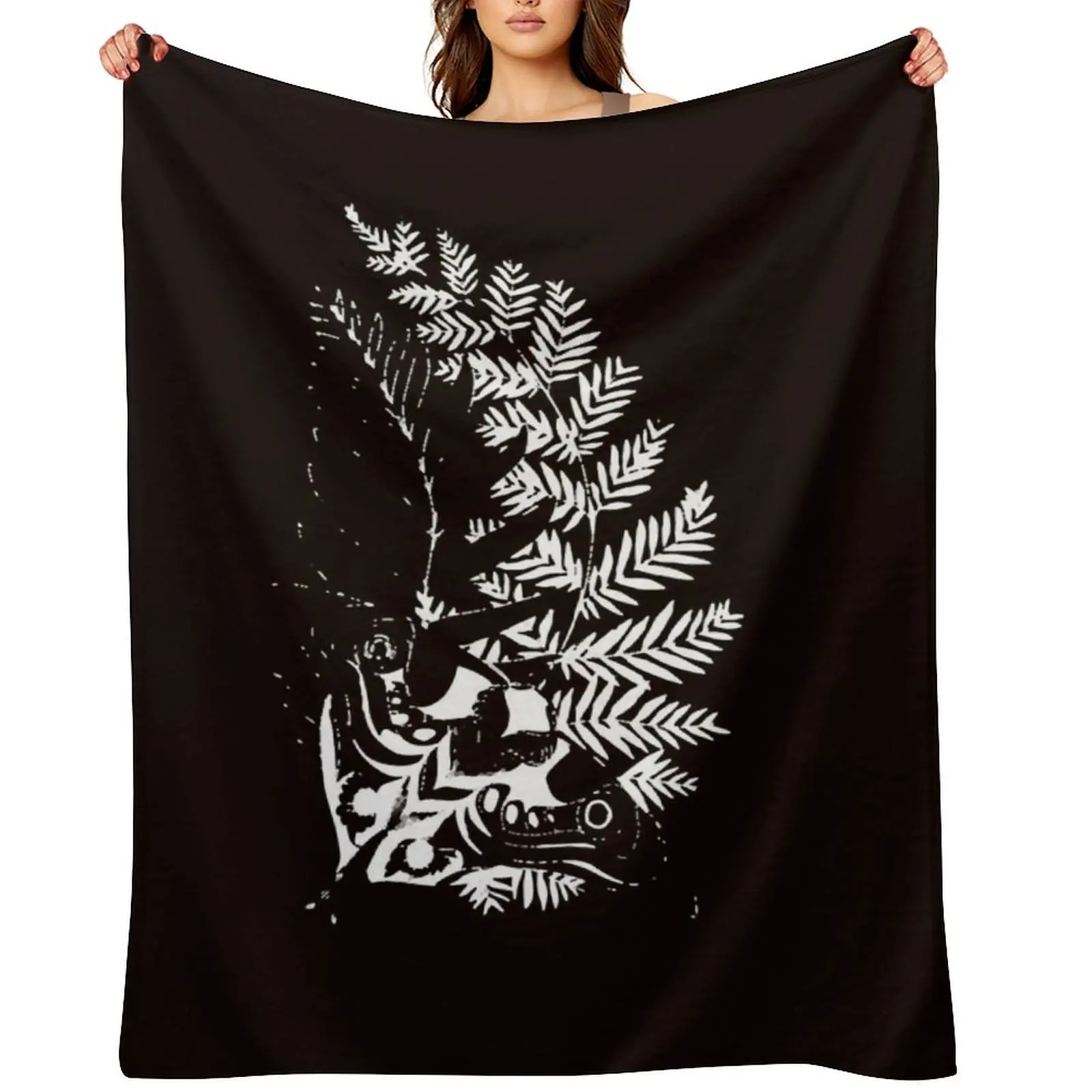 

Ellie tattoo Throw Blanket Hairys Decorative Beds blankets and throws Softest Blankets