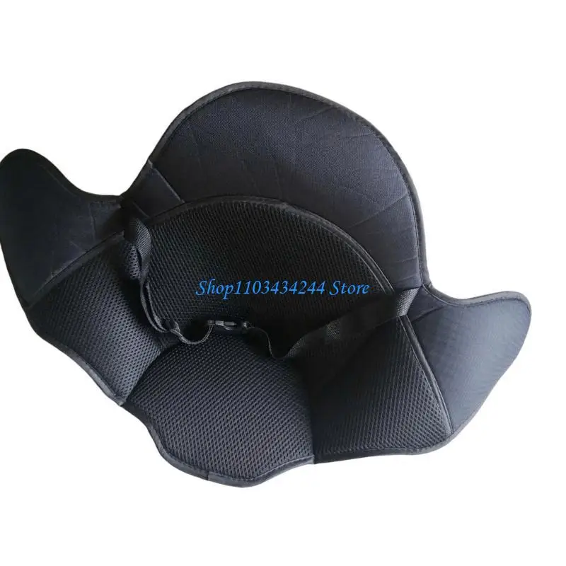 

Эргономичная подушка для коляски, система поддержки полного покрытия, дышащая полиэфирная ткань, легкая подушка, которую можно в