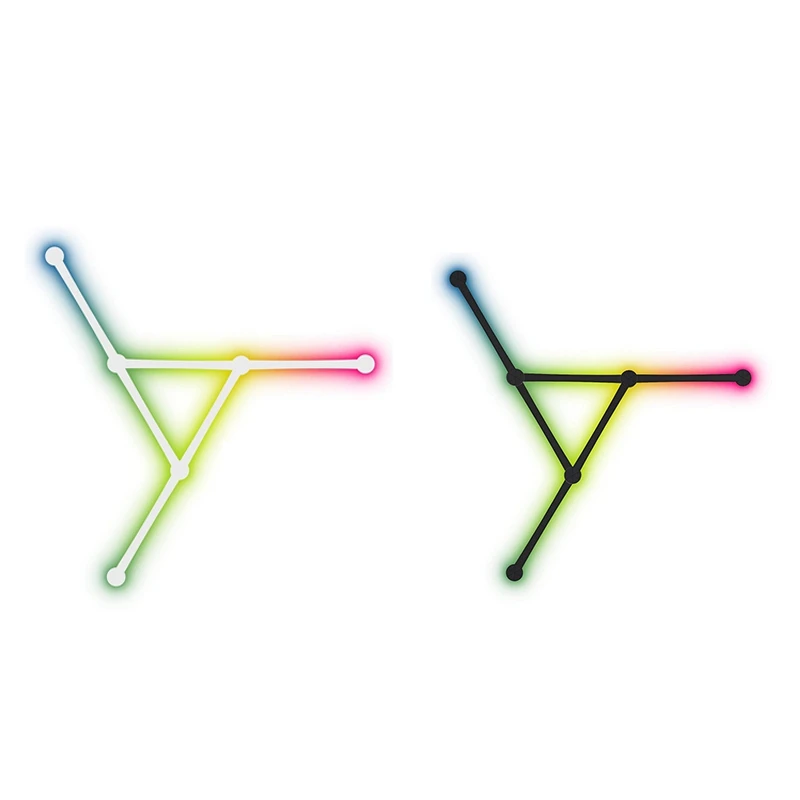 

2025 Hot Style USB Smart Wall Light RGB LED Light Bars 16 Million Color Dimmable Music Sync DIY Home Decor Light Bars