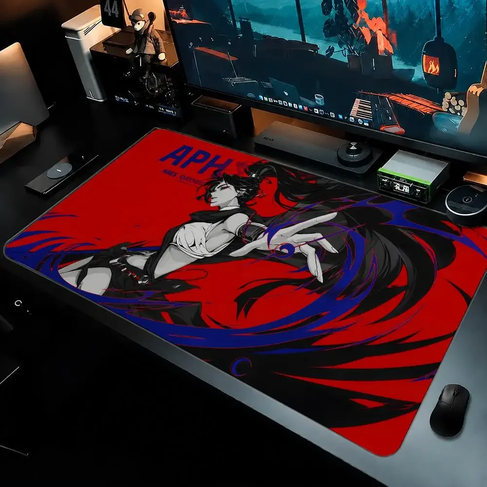 Hot Sale Crescent Care Studio Olympus Series Zeus Hades Poseidon Ares X Mouse Pad Anti-Slip Rubber Base Extended Desk Mat