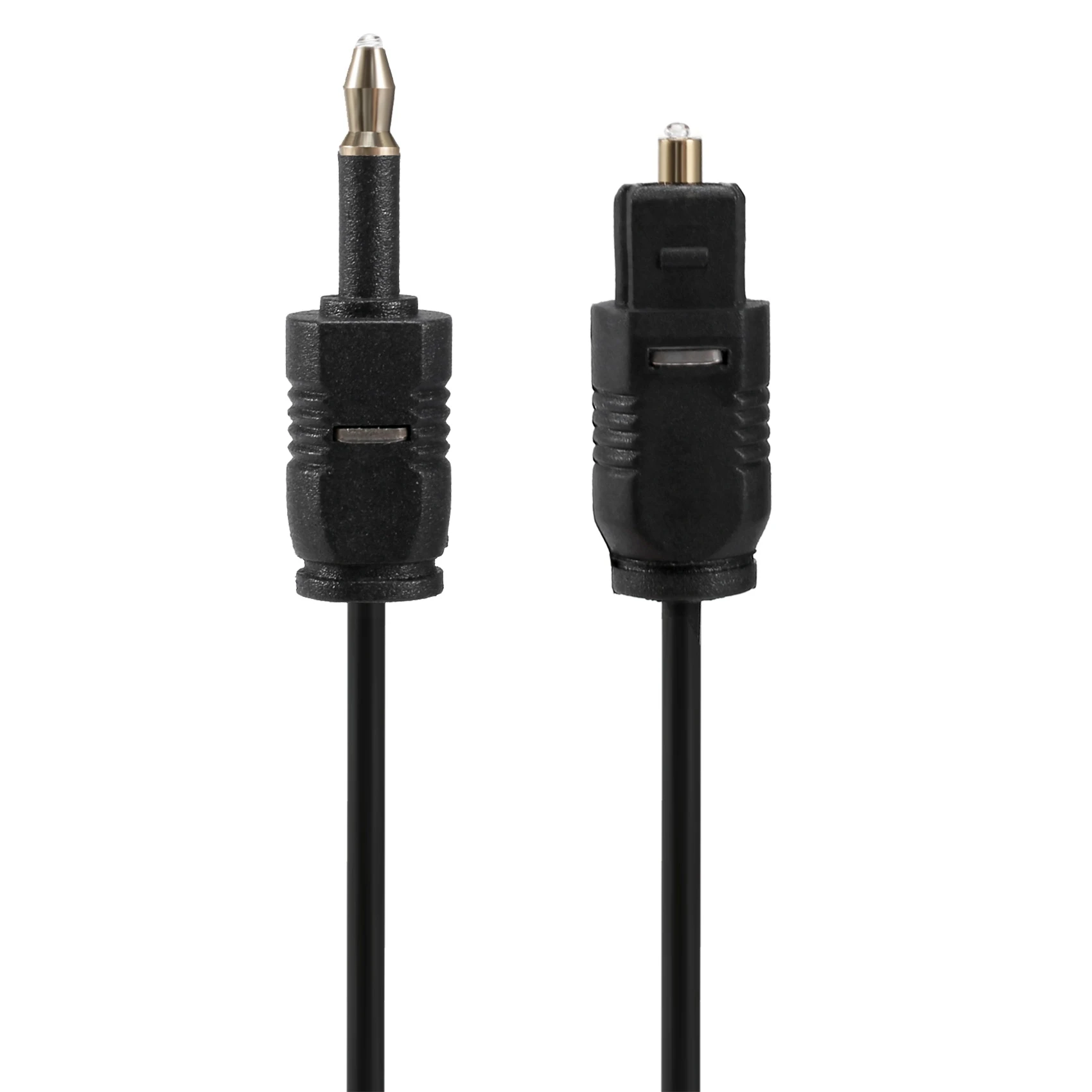 Cable de Audio óptico Digital SPDIF, Mini enchufe de 2M, 3,5mm, línea de fibra óptica