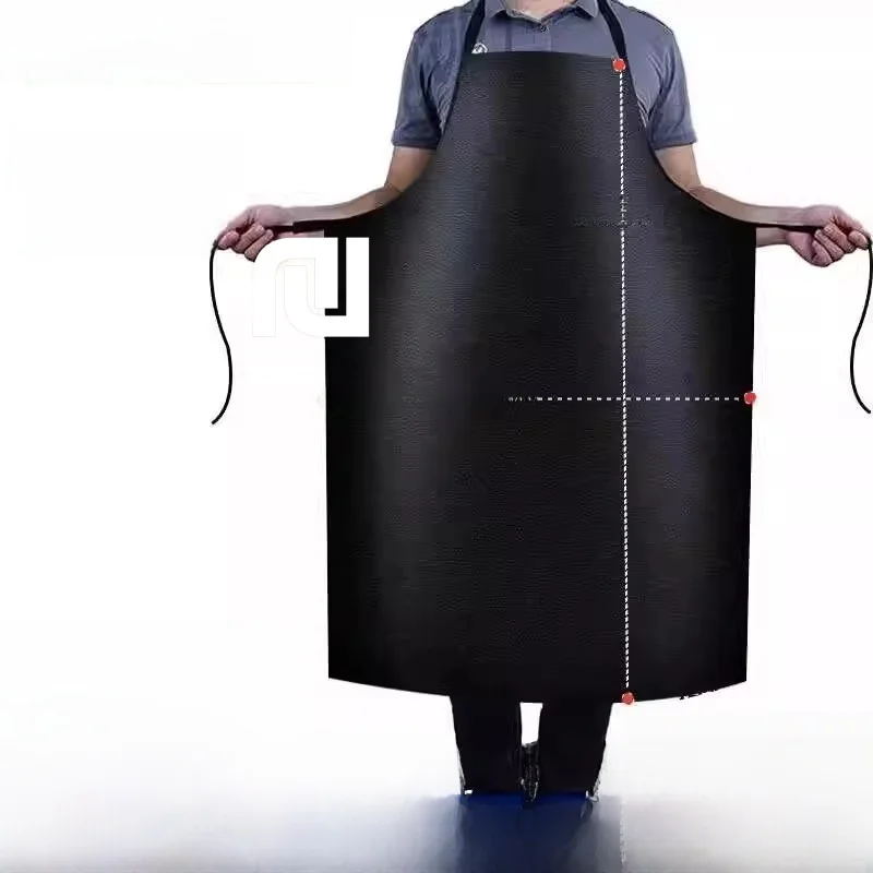 

Thiened Canvas Apron for W Men Mechanical Work Glass Anti-Cut And Anti-Piercing Protective Clothing for Household Clea...