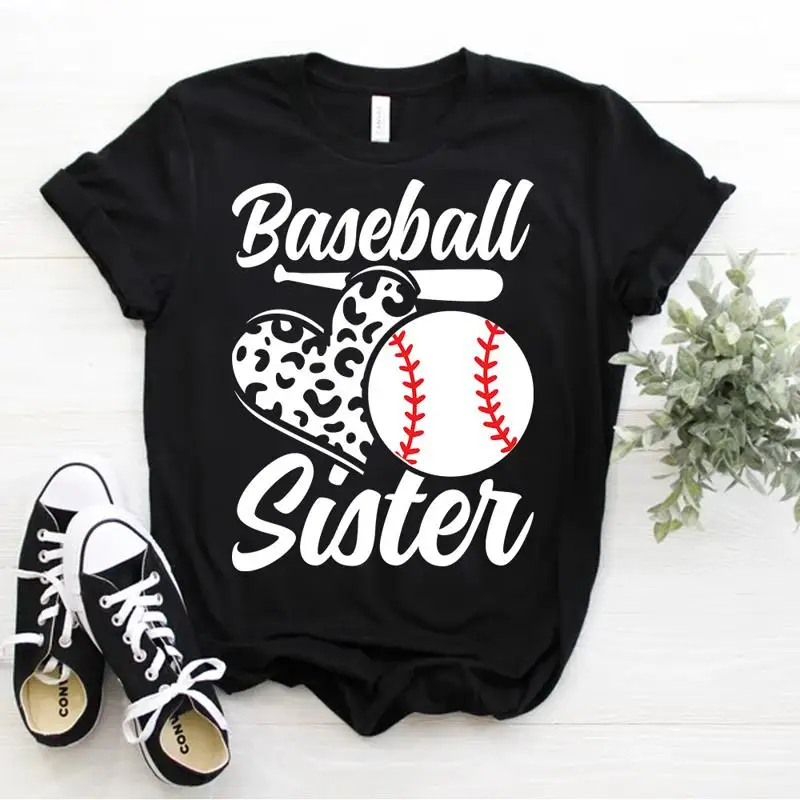 

Baseball Sister T Shirt Baseball Lover sister Tee Size S 5xl