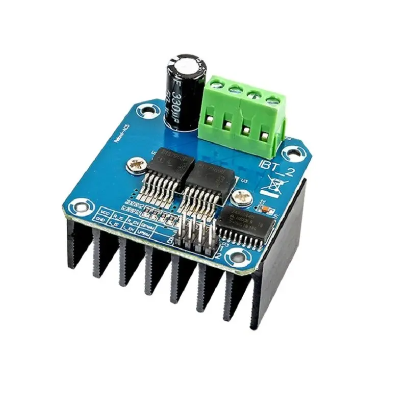 Double BTS7960B 43A Motor Driver High-Power Module/Smart Car