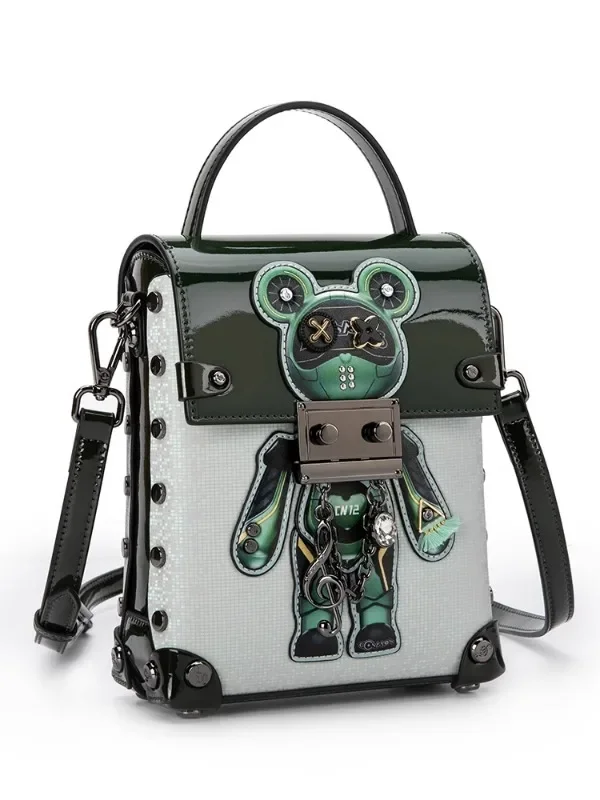 SweetRose Interstellar Bear Co branded Women's Bag Original Design, niche trend handbag, crossbody