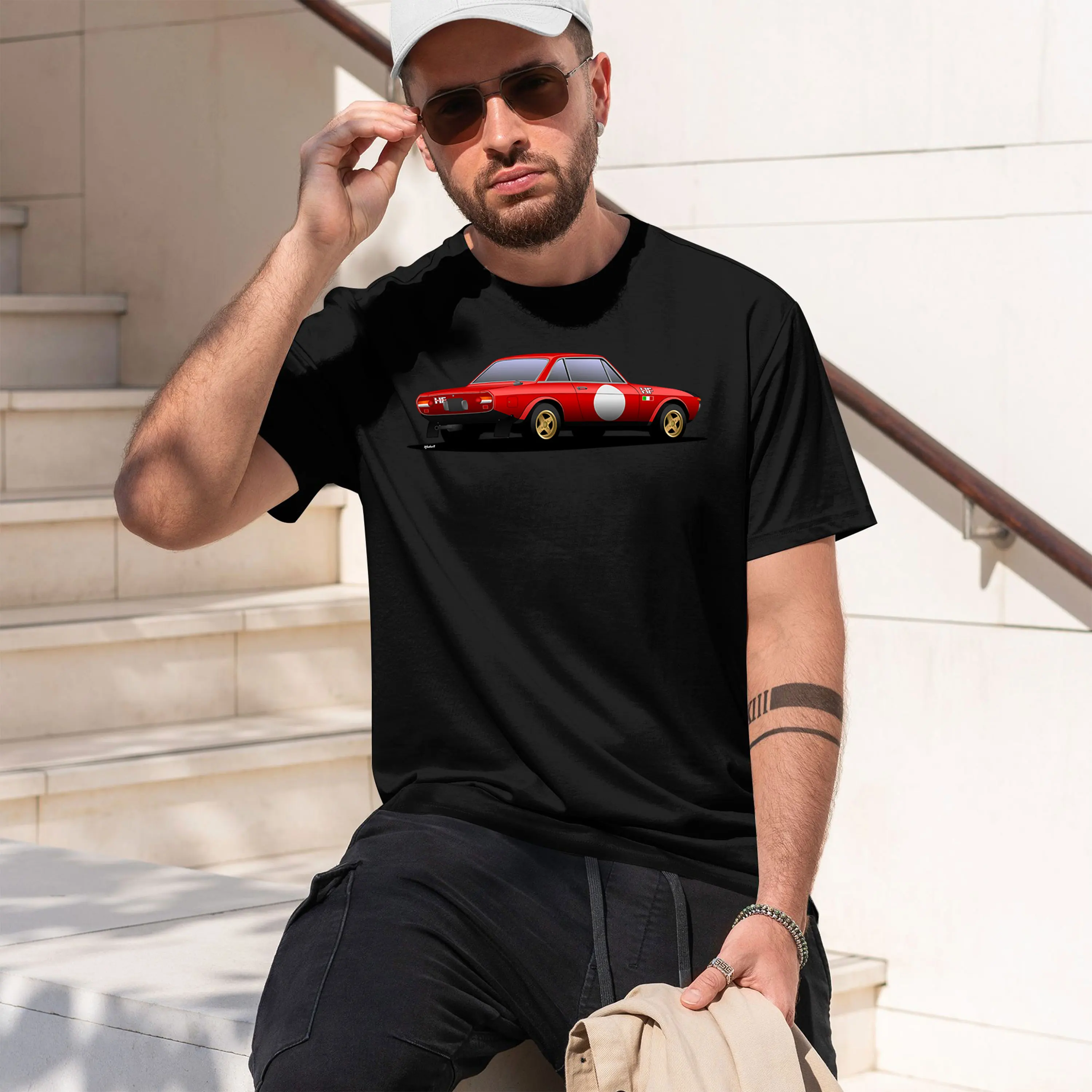 Fulvia HF Golf Mountainee 2026 New Model Men’s Short-sleeve crewneck T-Shirt Classic Casual Multiple Colors and Sizes for Daily