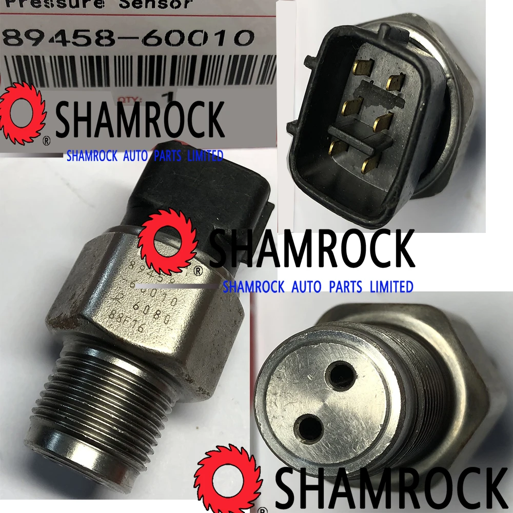89458-60010 499000-6080 orignial  FUEL RAIL PRESSURE SENSOR 89458-60010 8945860010 499000-6080