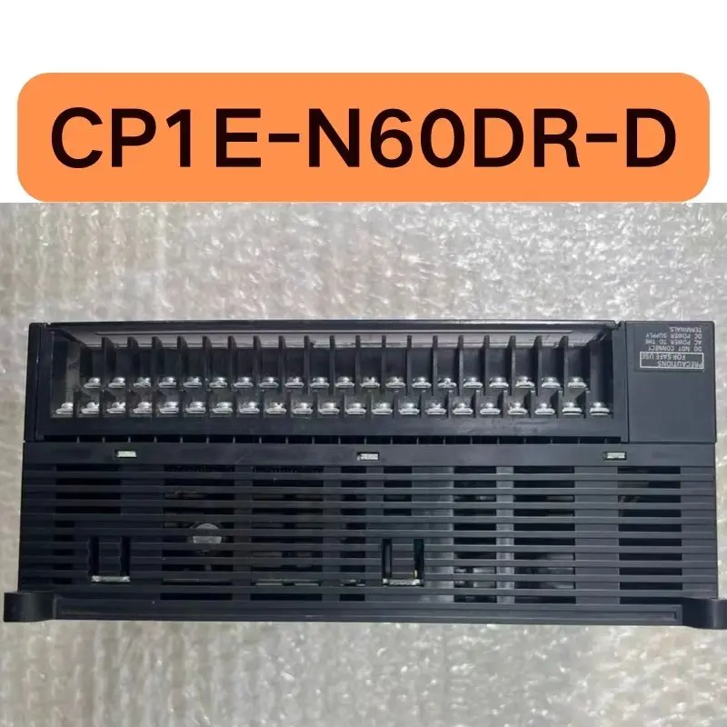 The second-hand CP1E-N60DR-D PLC controller tested OK and its function is intact