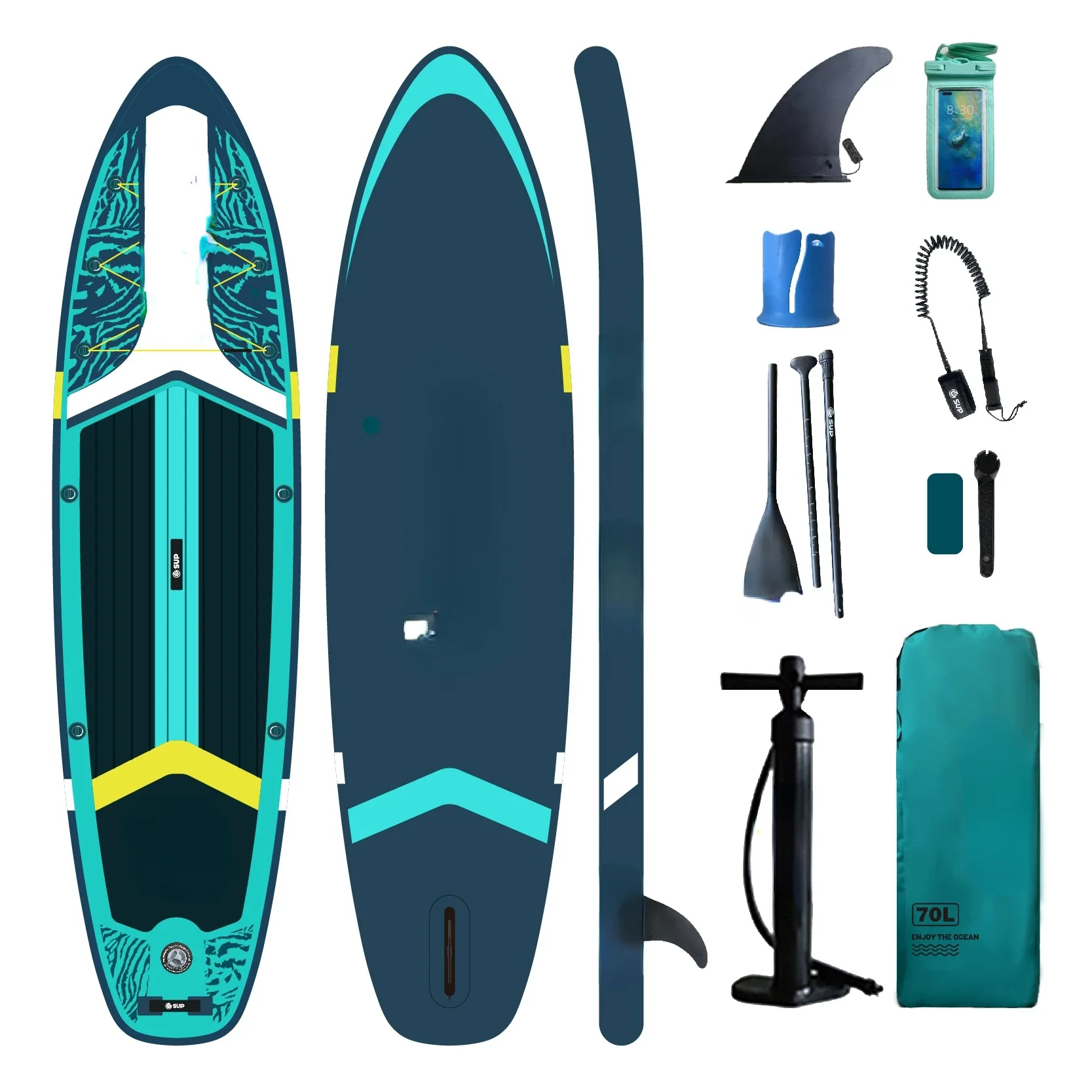 surf board surfboards paddle board dock Tandem sup board suitable for 2 person water play surfing