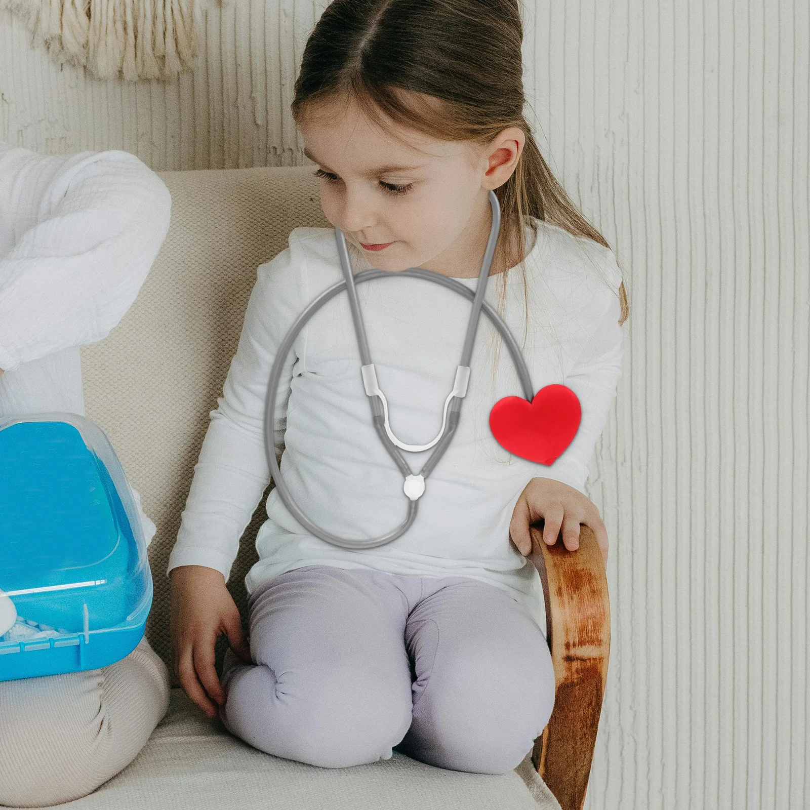 子供用聴診器 本物の機能を備えた看護師ごっこ遊び ごっこ遊び 医師用聴診器 幼児用ハロウィン小道具 ハロウィン小道具