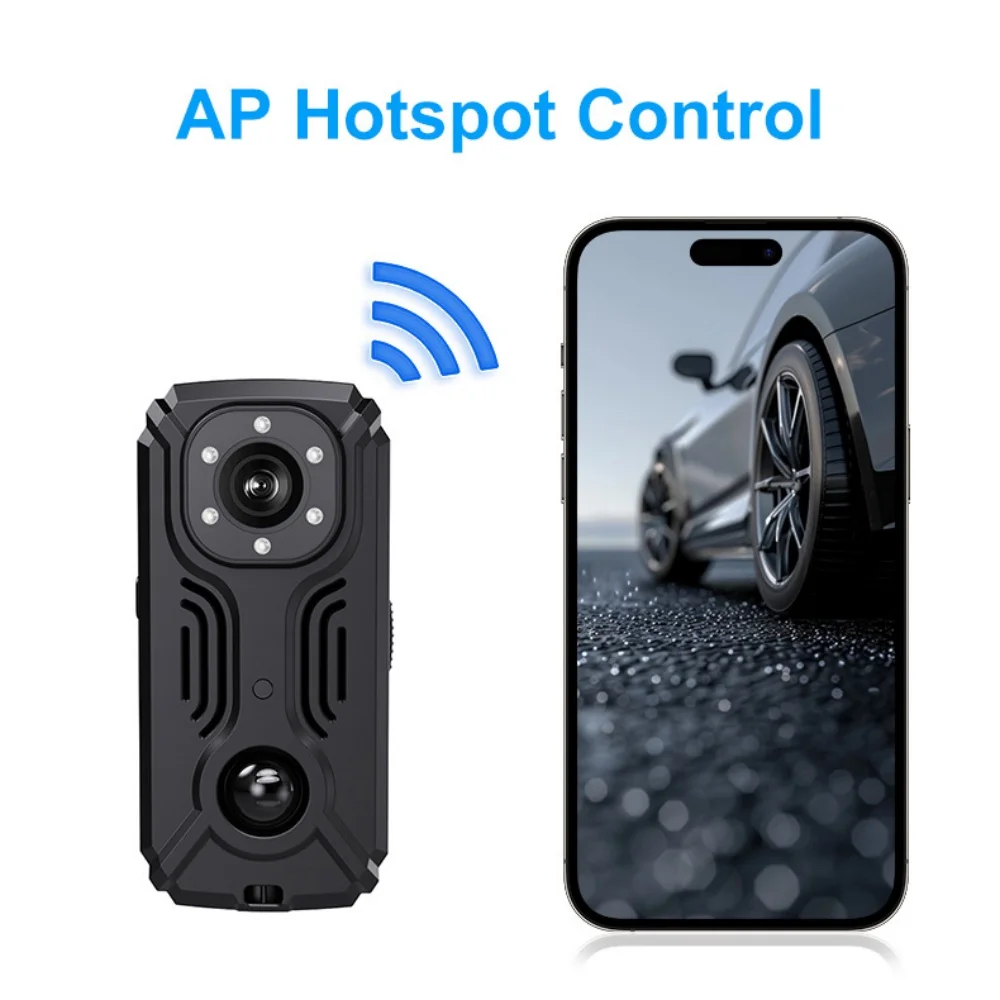 MD37 2K هوت سبوت واي فاي كاميرا صغيرة IR-CUT للرؤية الليلية DVR كاميرا فيديو مصغرة جيب الجسم كام PIR كاميرات الدراجة الرياضة DV