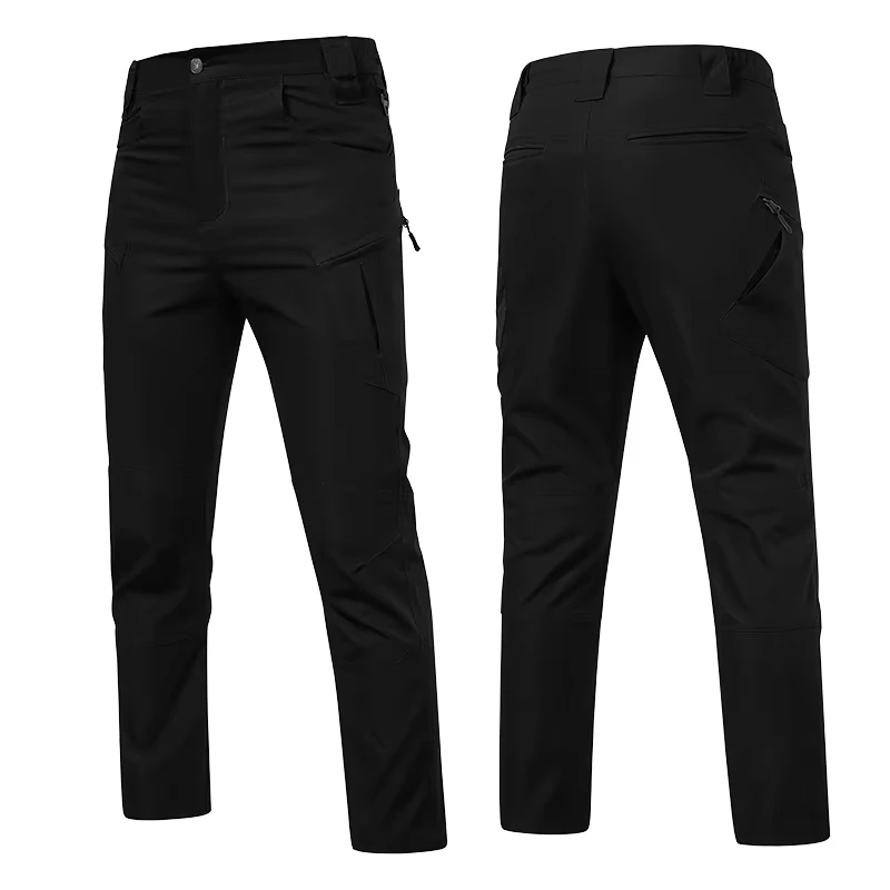 High Quality Men's Cotton Cargo Pants Casual Multiple Pocket Tacitcal Pants Spring Autumn Outdoor Camping Hiking Work Pants