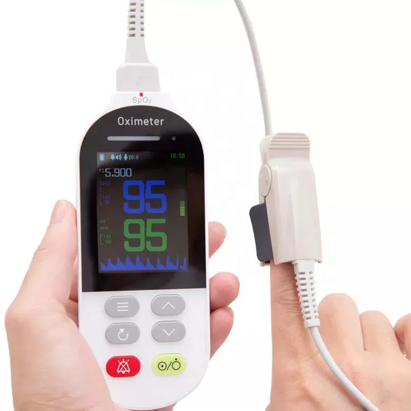 Handheld Medical Vet SPO2 Test Device Veterinary Use Accurate Measurement Pulse Oxi Meter Blood Oxygenation