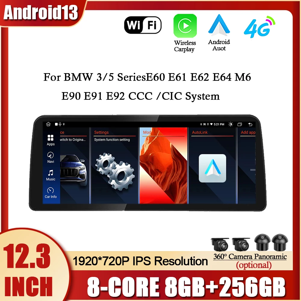 

Android 13 для BMW X1 F48 X2 F49 (2016- 2017) NBT и 2018 -2020 EVO система авто мультимедийный плеер Carplay радио GPS навигация