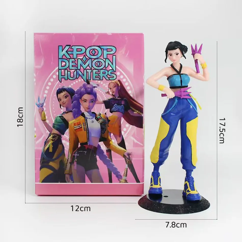 Figurines de dessin animé Kpop Demon Hunters, jouets mignons en PVC, articulations mobiles, modèle d'action, poupées, décoration d'anniversaire pour enfants, jouet cadeaux, 2026