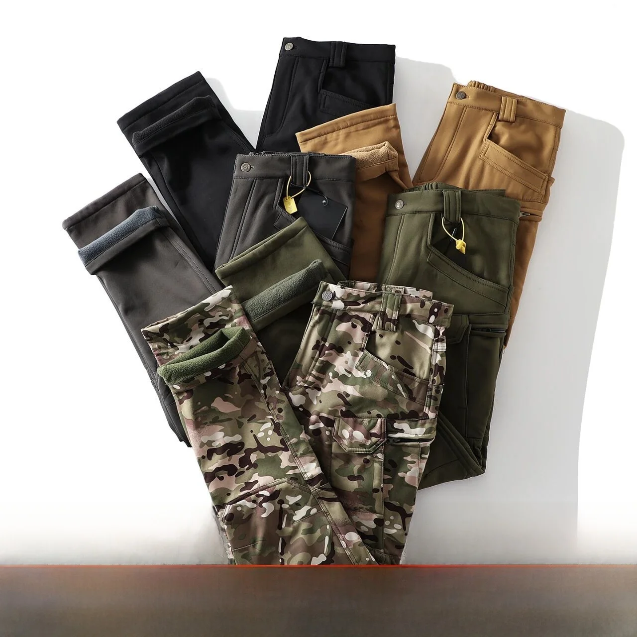 

Тактическая камуфляжная серия Thiened Fce для занятий спортом на открытом воздухе, прямые повседневные брюки, осень-зима, универсальные удобные мужские...