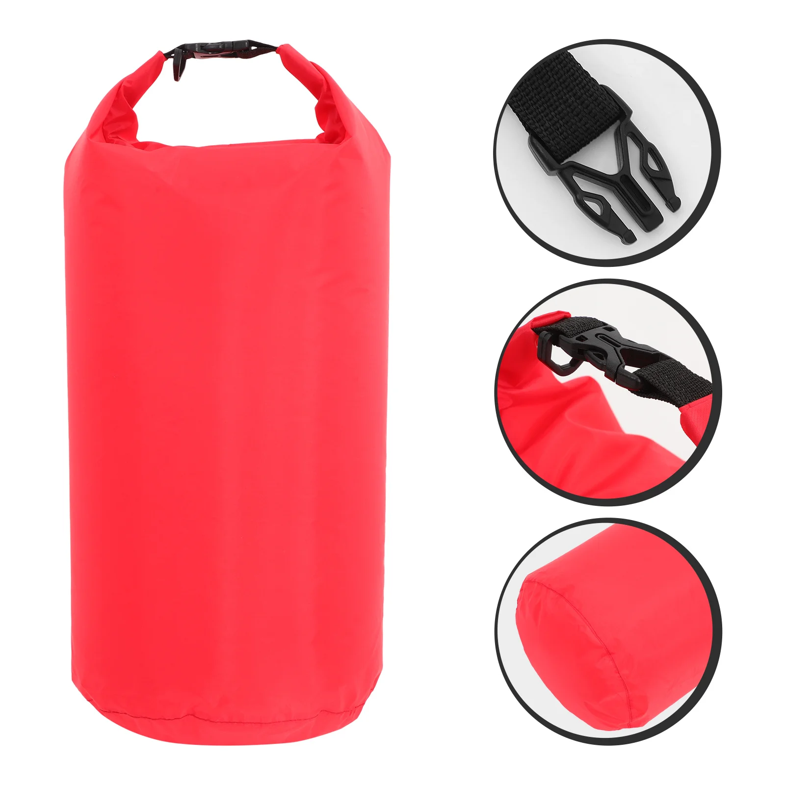 

Компрессионный сухой мешок 15 л, водонепроницаемая сумка для каноэ, каяка, рафтинга, кемпинга, пешего туризма, прочная защита для хранения, рулонный верх