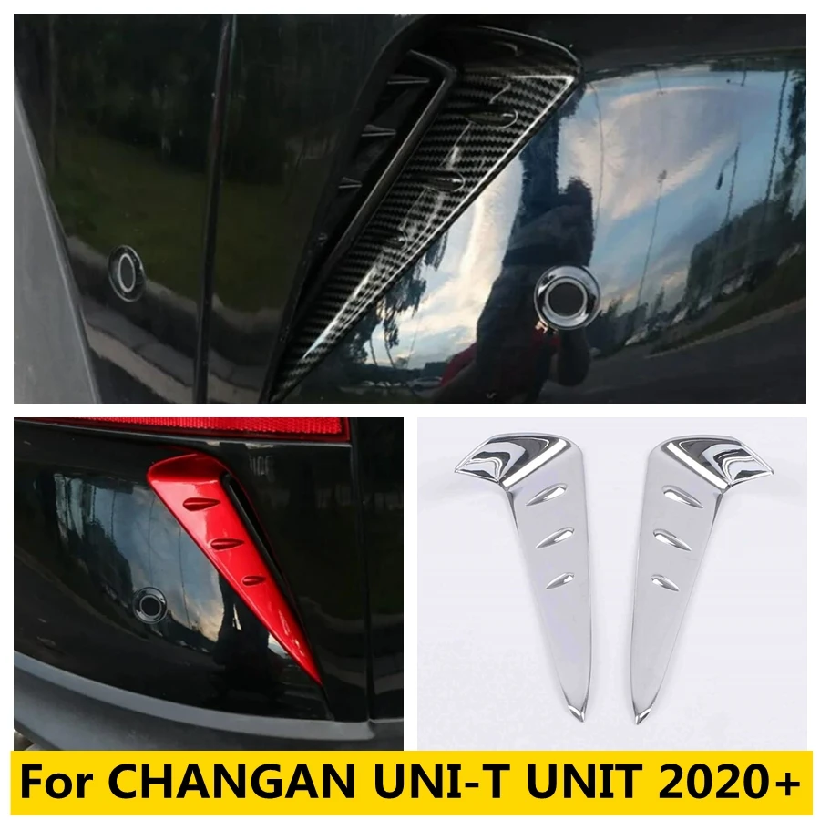 

Rear Fog Light Lamp Eyelid Eyebrow Decoration Frame Cover Trim Fit For CHANGAN UNI-T UNIT 2020 - 2023 Accessories Car Styling