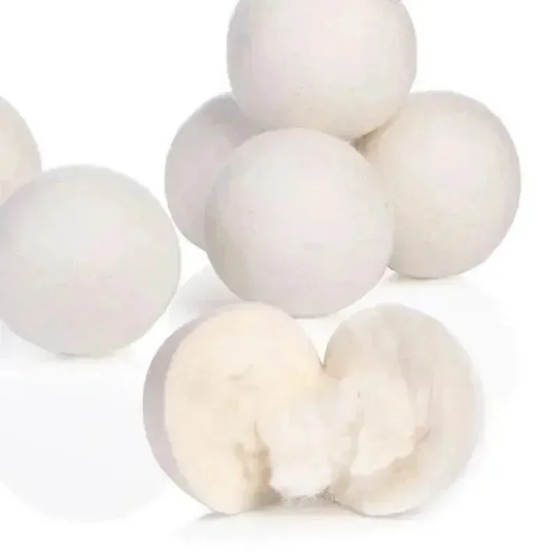 6/1PCS Wool Dryer Balls 7cm Reusable Softener Laundry Ball Household Washing Balls Wool Dryer Balls Washing Machine Accessories