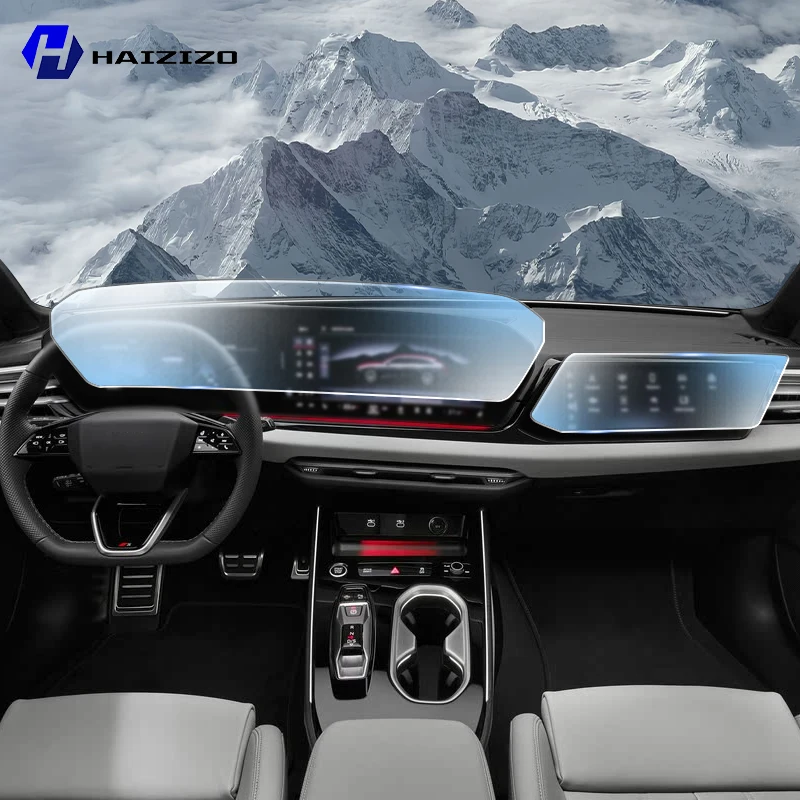 

For Audi A6 C8 2025 Car interior Matte Screen Protector console GPS Navigation LCD screene TPU film Scratch resistant PPF refit