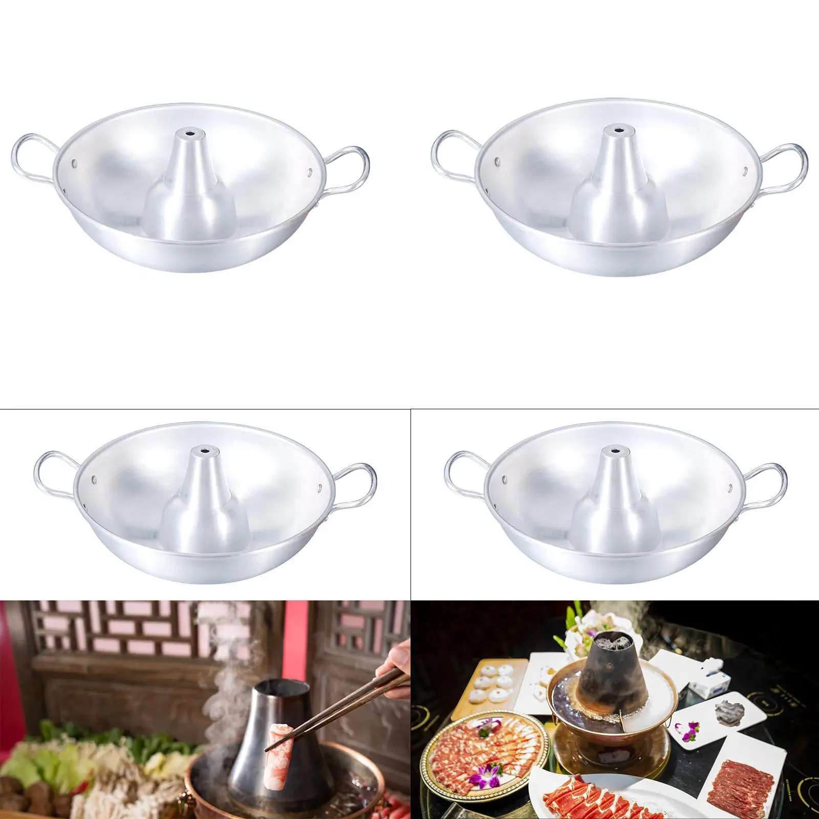 

Shabu Shabu Hot Pot Traditional Cooking Pot for Picnic Hotel Outdoor Indoor