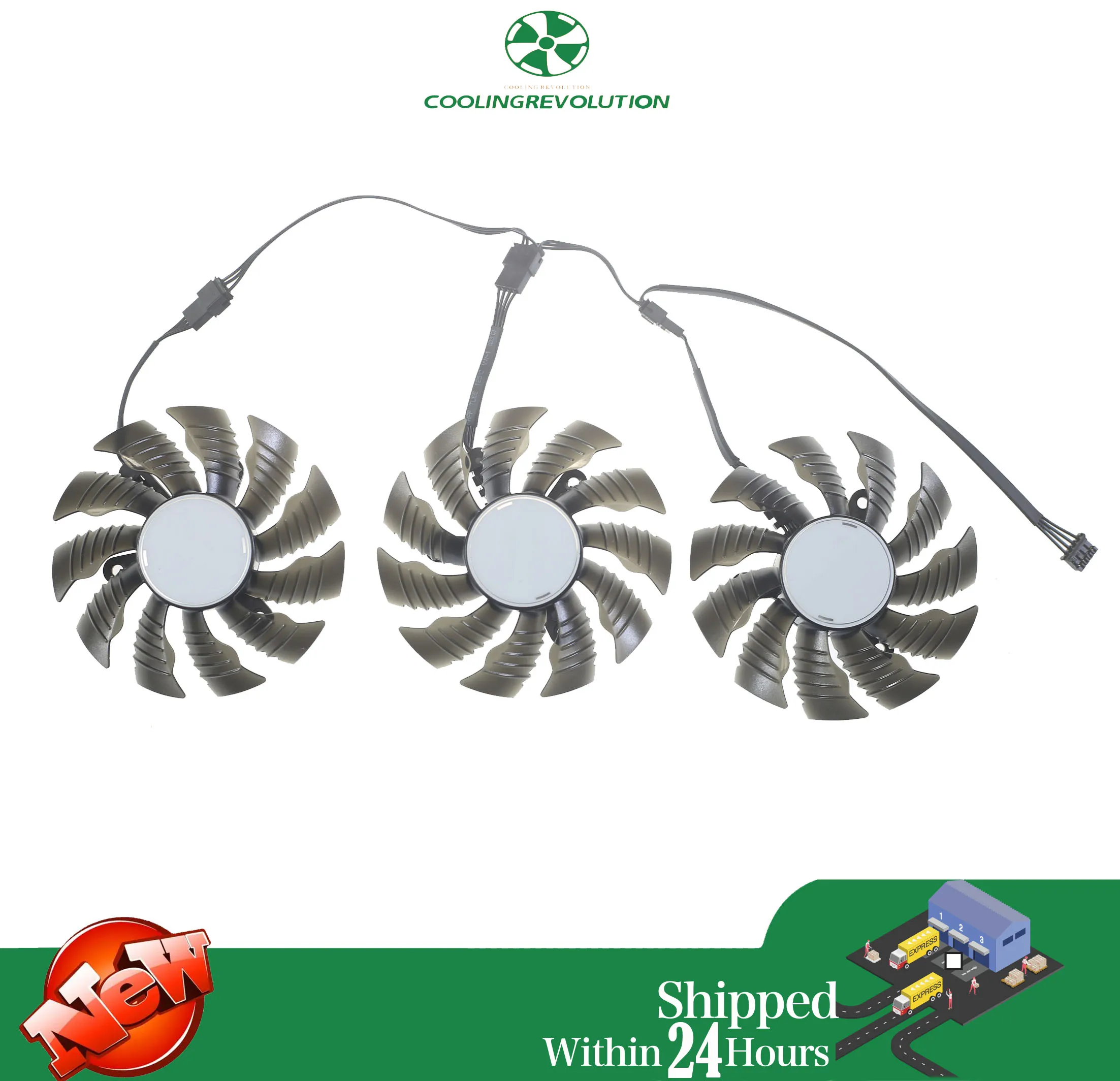 3PCS/Set 82MM T128015SU PLD09215S12H Graphics Card Fans For GIGABYTE GeForce RTX 2060 RTX 2070 RTX 2080 SUPER GAMING OC