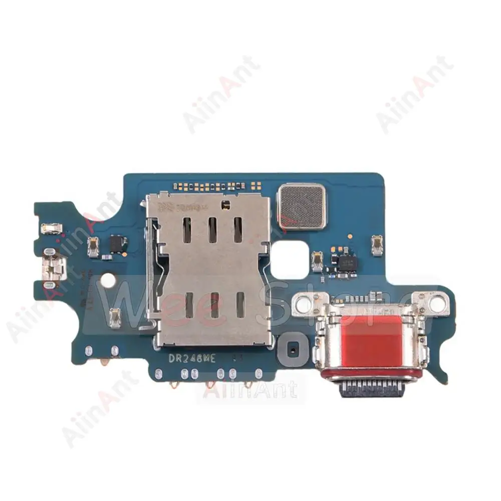 AiinAnt USB Charger Board Dock Connector Charging Port Flex Cable For Samsung Galaxy S22 Ultra Plus + S906B S906N S906U S906E