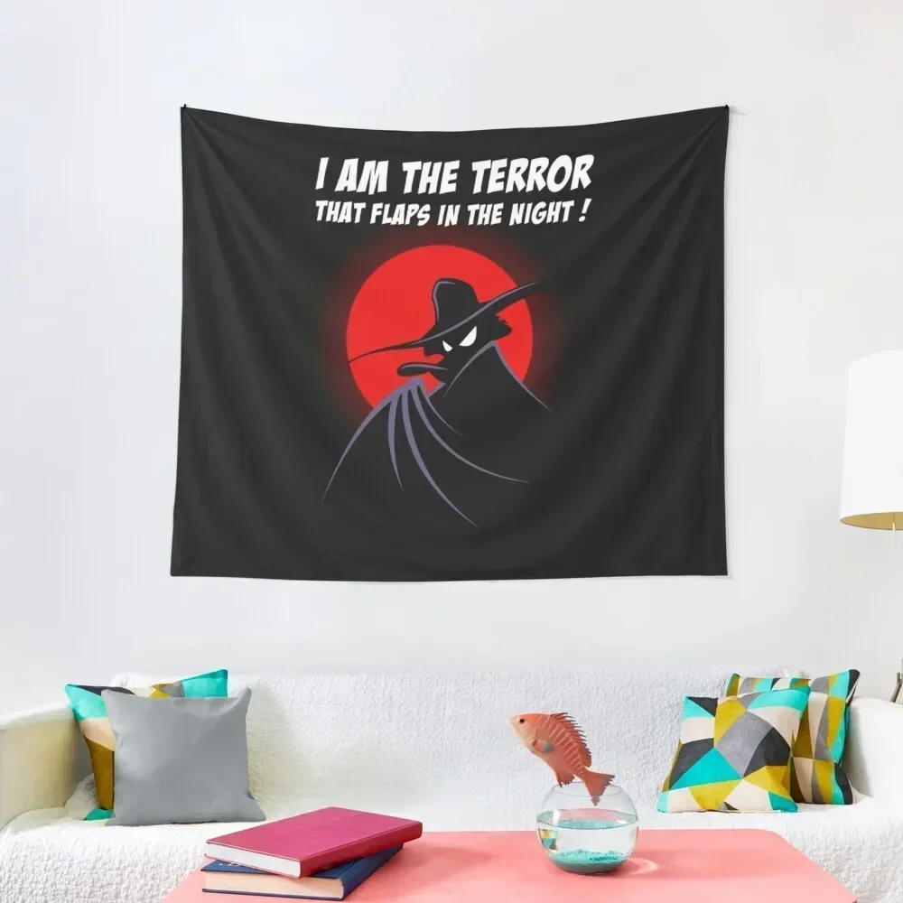 

Darkwing Im The Terror Tapestry Japanese Room Decor Bedroom Decor Aesthetic Decorative Wall Cute Room Decor Tapestry