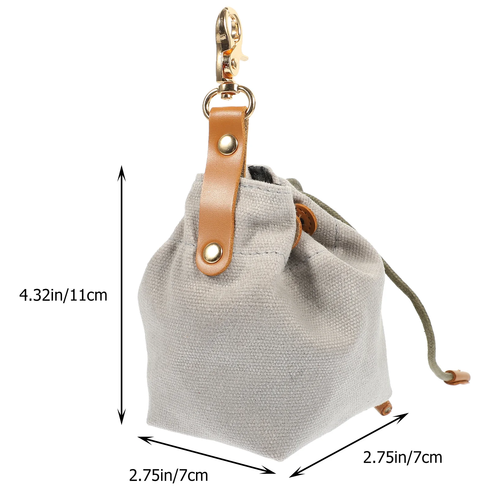 حقيبة متينة لعلاج الكلاب مع إبزيم حقيبة طعام للحيوانات الأليفة خفيفة الوزن للتدريب والمشي سهلة التنظيف بسعة عالية #3