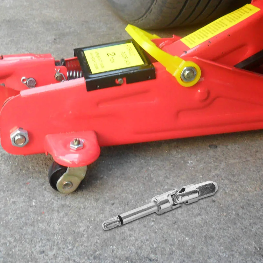 2pcs Hydraulic Cardan Shaft Horizontal Universal Joint Floor Trailer Jack Drop Switch Shaft Durable Steel Jack Accessories