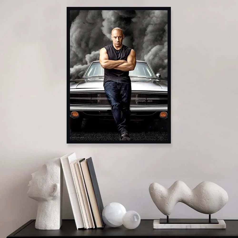 Classic Movie Fast And Furious 10 Diamond Rhinestone Painting Art Paul Walker And Cars Full Square Drill Cross Stitch Home Decor