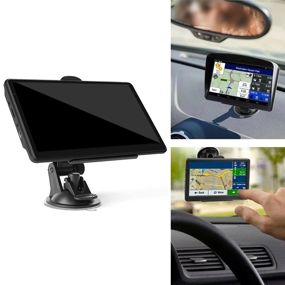 

For Navigation 7 Inch Car GPS Navigator European Maps GPS Built-in Speaker Free Map Updates High-sensitivity GPS Module