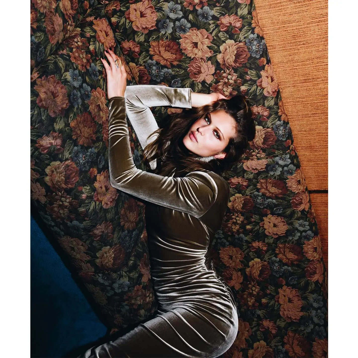 Mat Sle Midi Dr femmes automne hiver nouveauté longue Sve col montant sangle plissée coussin d'épaule Polyester F...