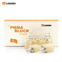 5 unids/caja bloque Dental PMMA Sirona CEREC C14 monocapa 16 colores bloques de resina para odontología cubos suministros de laboratorio Material de dentista