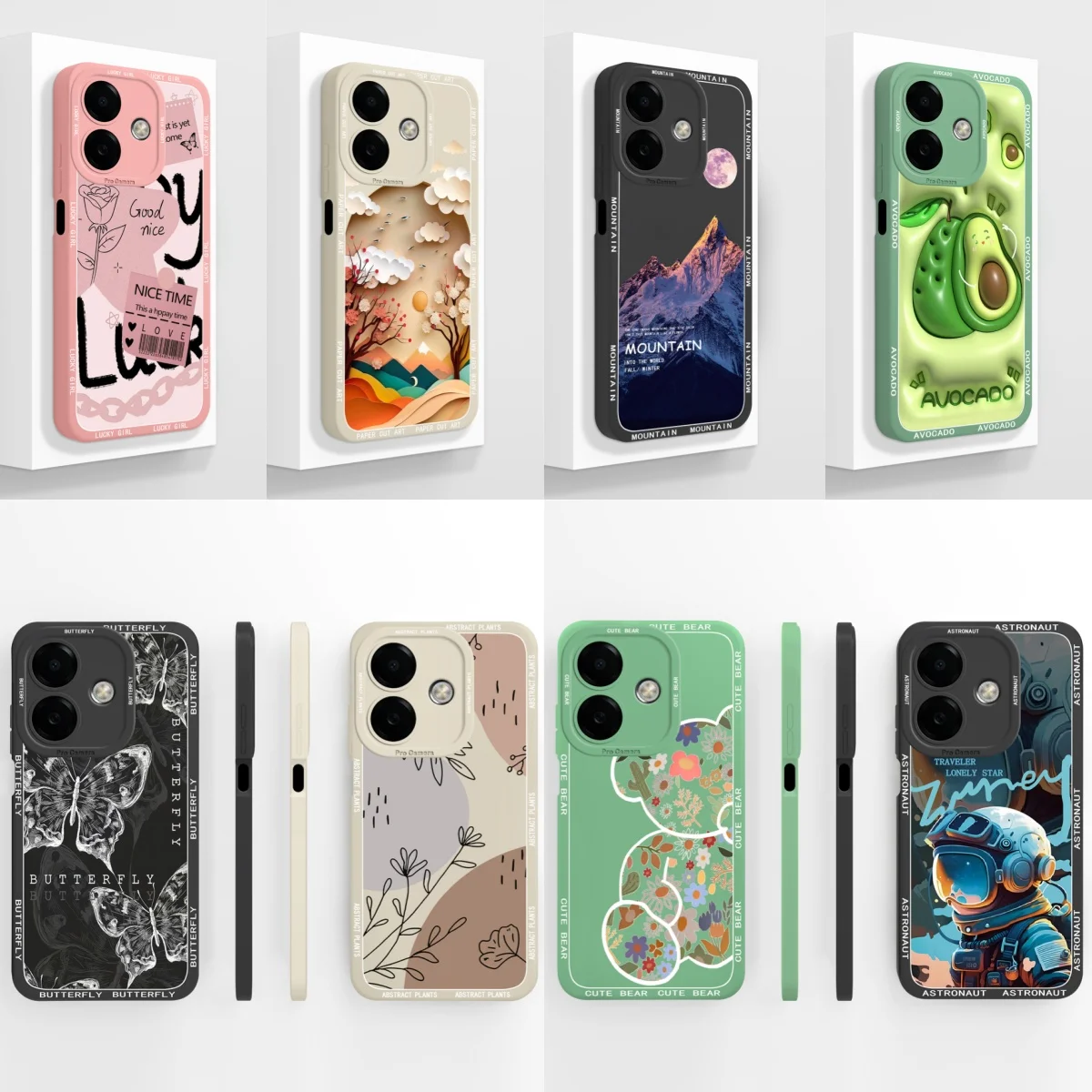 Para Oppo A40 A40m Funda para Oppo A60 4G 5G cobertura completa Funda fundas de teléfono artísticas para Oppo A 40 A 60 OppoA40 carcasa trasera suave