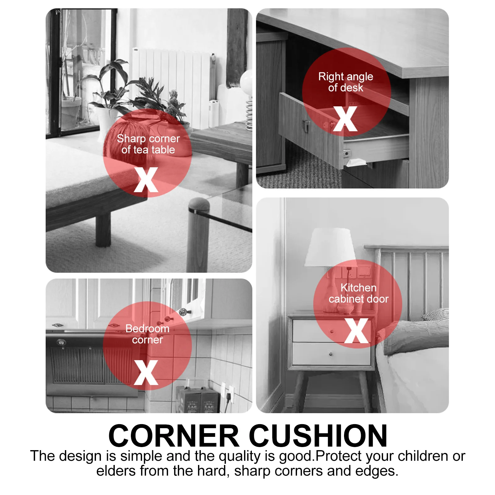 

200pcs Corner 50 Case Carton Corner Protector 50 50MM Shipping Box Protectors Packaging Edged Guard Furniture Carton Case Guards