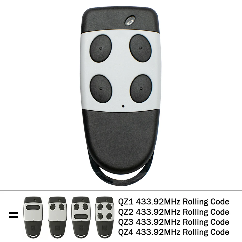 Image of S449 QZ4 QZ2 QZ3 QZ1 Garagentor-Fernbedienung 433,92MHz Rolling Code