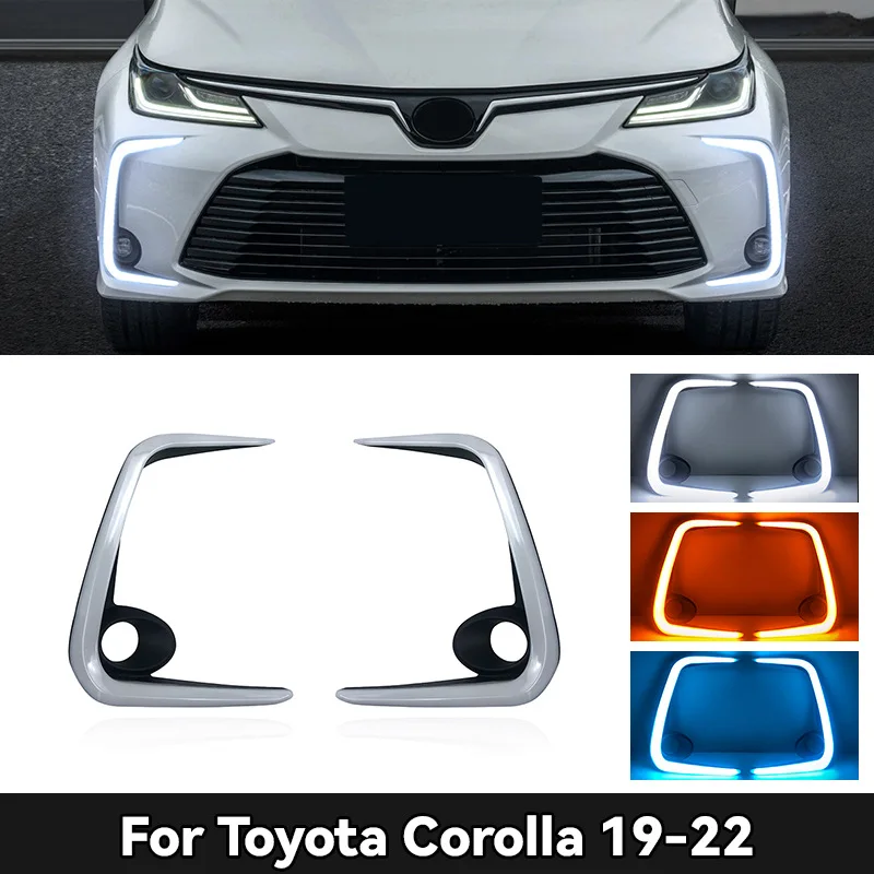 

Светодиодные дневные ходовые огни (DRL) для Toyota Corolla 2019-2023 гг.