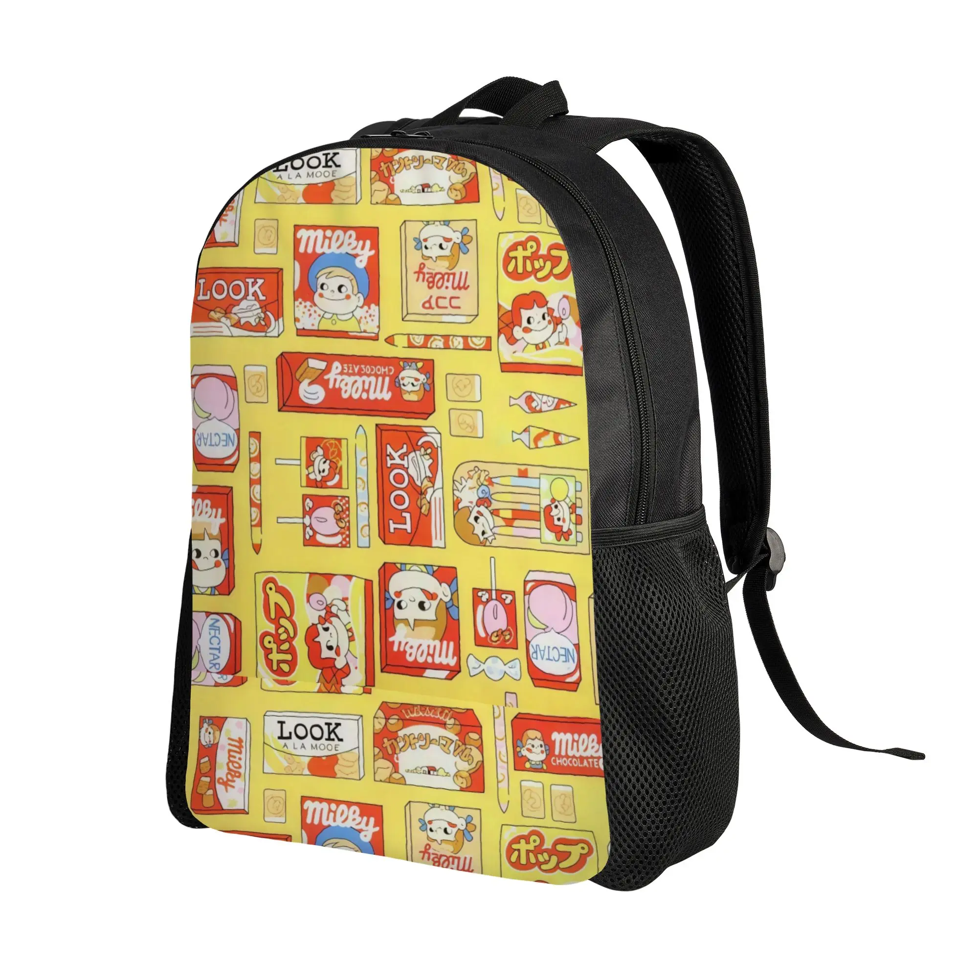 Fujiyaa Milk candy Backpack Ladies Sporty Daily mochila Large Capacity Laptop Bag Back To School Season