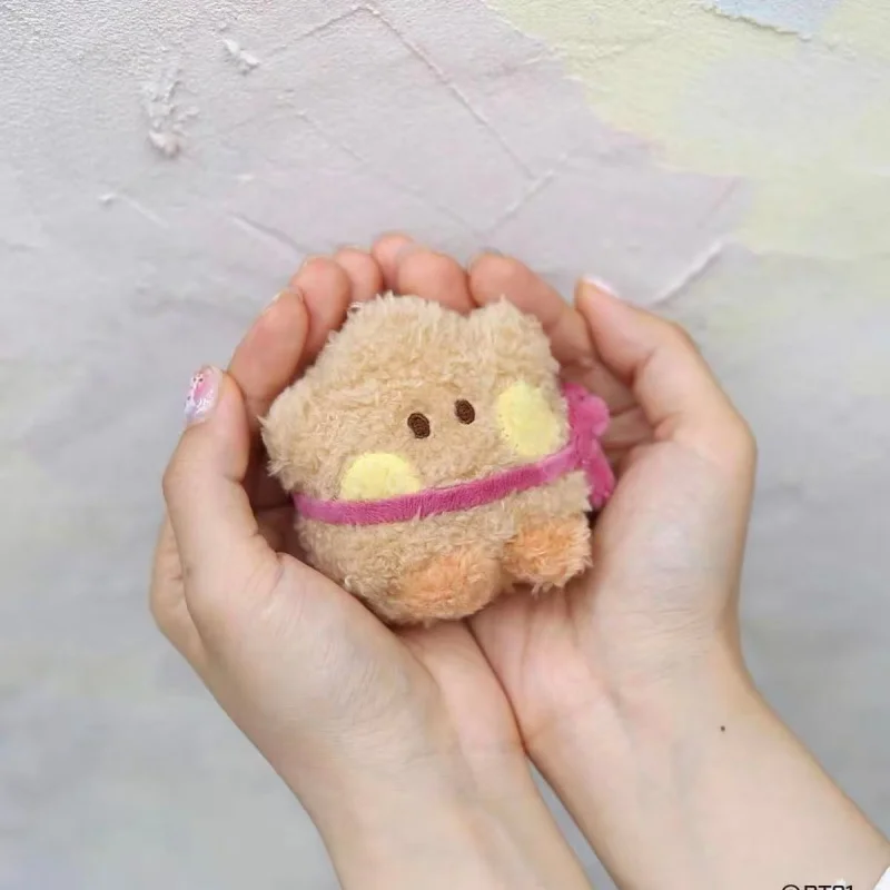 Anime Cartoon Bt21 Cooky Tata Chimmy Plush Toy Keychain Y2K Creative New Cute Backpack Decoration Doll Pendant Gift for Friends - view 6