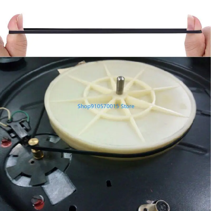 B95C Rubber Record Player Turntable Strap Belt For PIONEER PLX340 PLZ81 PLZ82